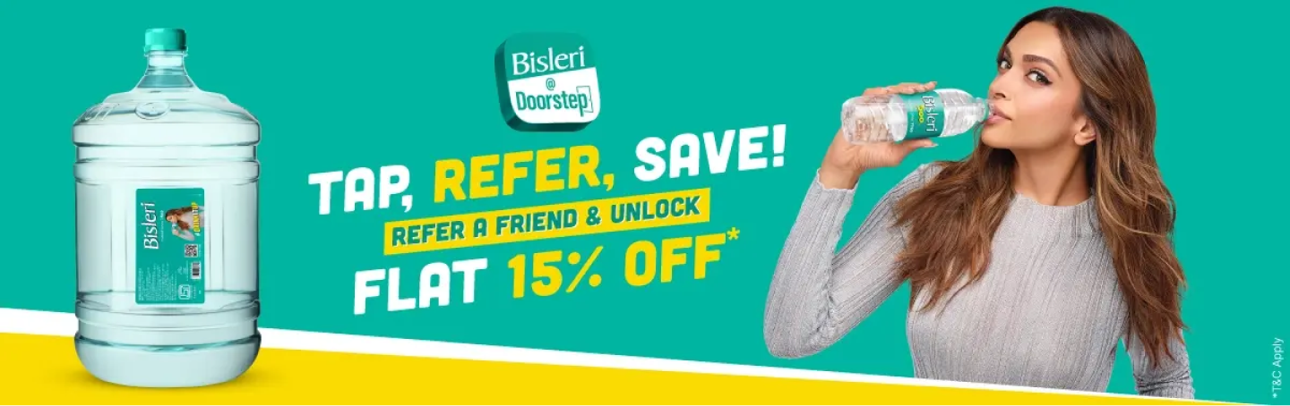 Bisleri product banner