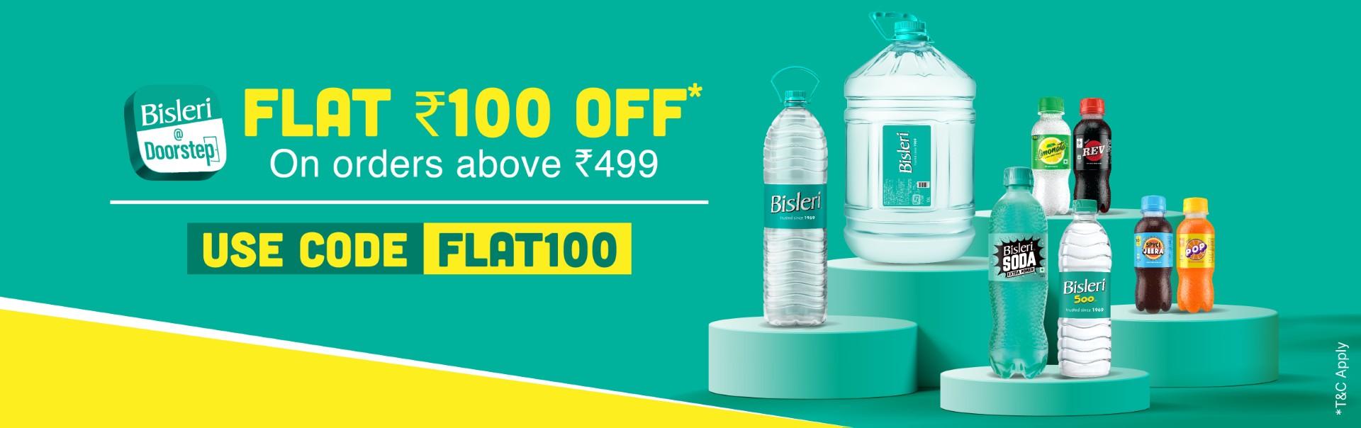 Bisleri product promotion banner