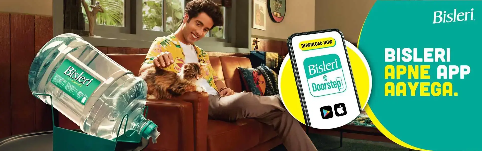 Bisleri product banner