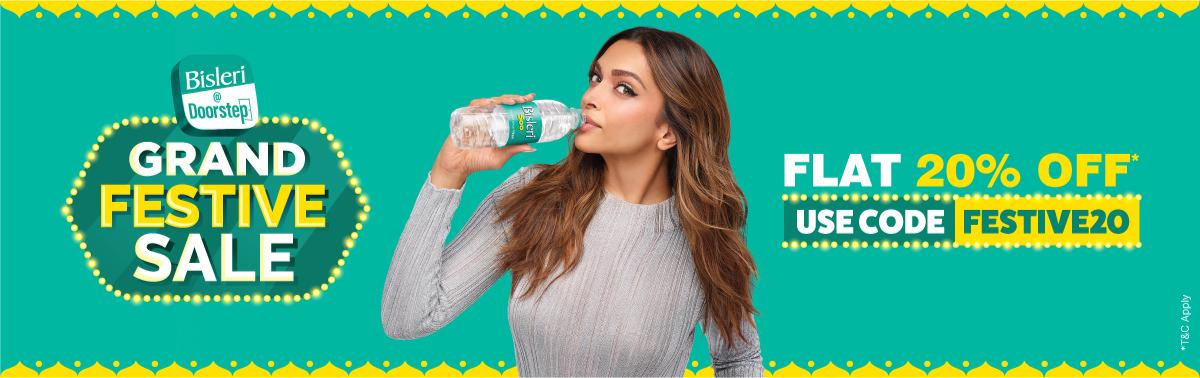 Bisleri product banner