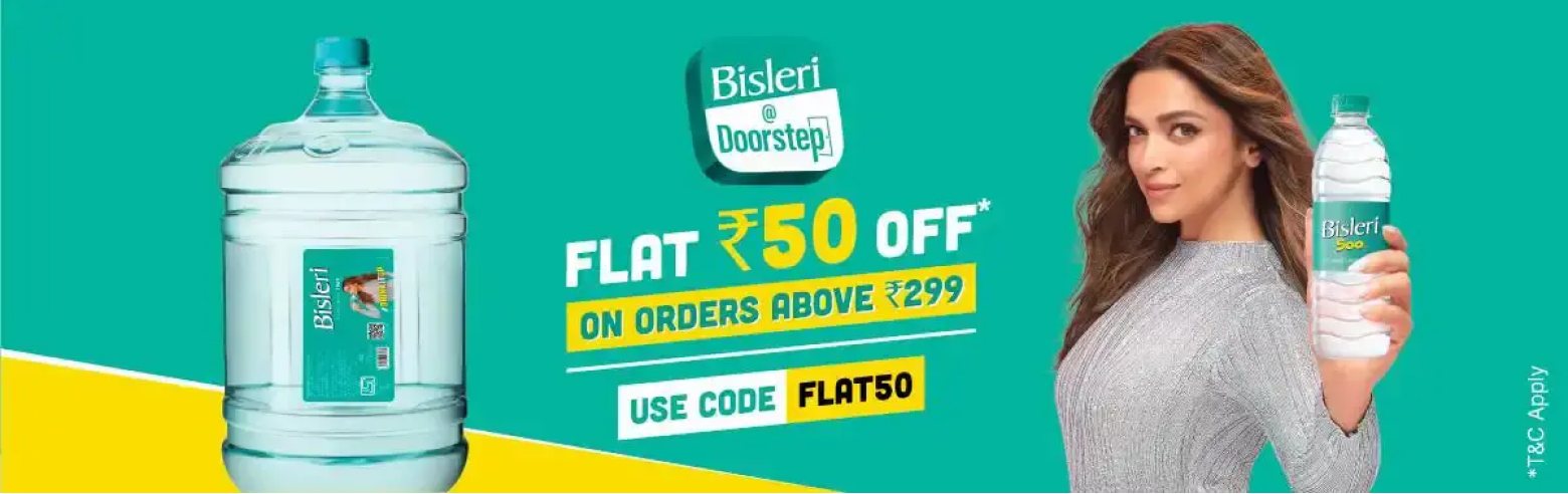 Bisleri product banner